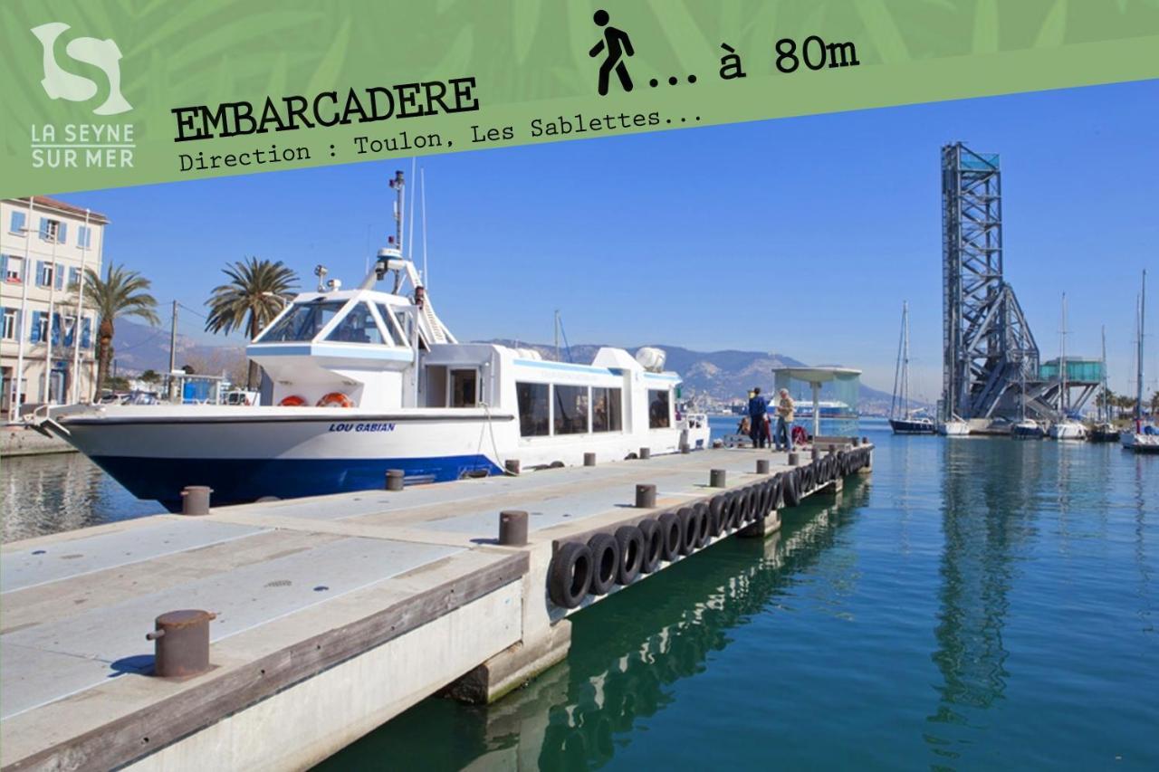 Le Cabanon H24,Atypique,Cosy,Port,Plage,Wifi,Netflix La Seyne-sur-Mer Eksteriør billede