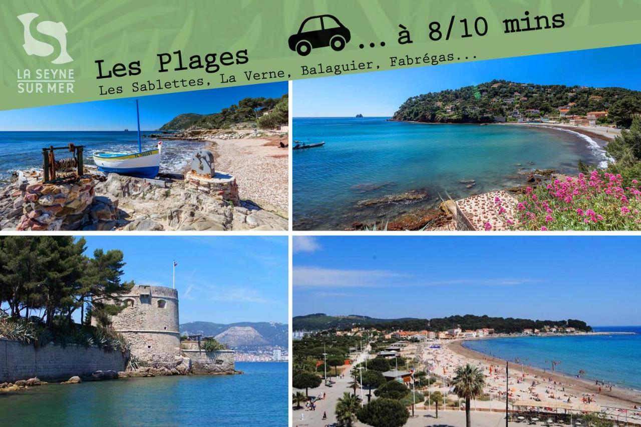Le Cabanon H24,Atypique,Cosy,Port,Plage,Wifi,Netflix La Seyne-sur-Mer Eksteriør billede