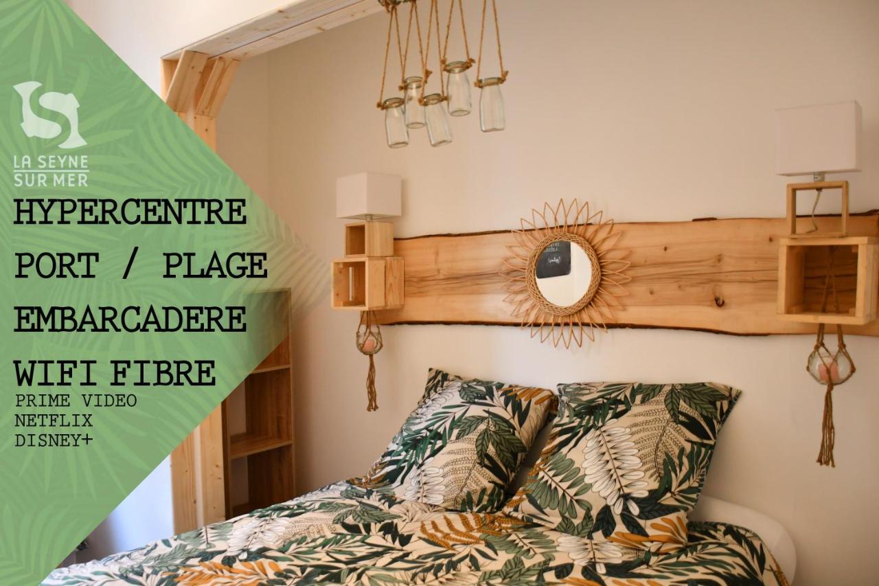 Le Cabanon H24,Atypique,Cosy,Port,Plage,Wifi,Netflix La Seyne-sur-Mer Eksteriør billede